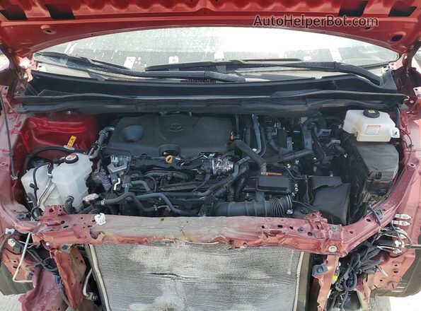 5TDKRKEC0SS248374 2025 TOYOTA SIENNA Red Շարժիչի բաժամունքի տեսք