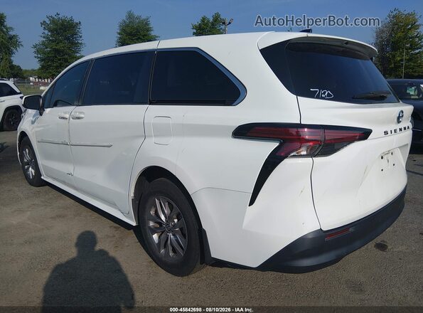 5TDKRKEC2MS007564 2021 TOYOTA SIENNA White უკანა მარცხენა