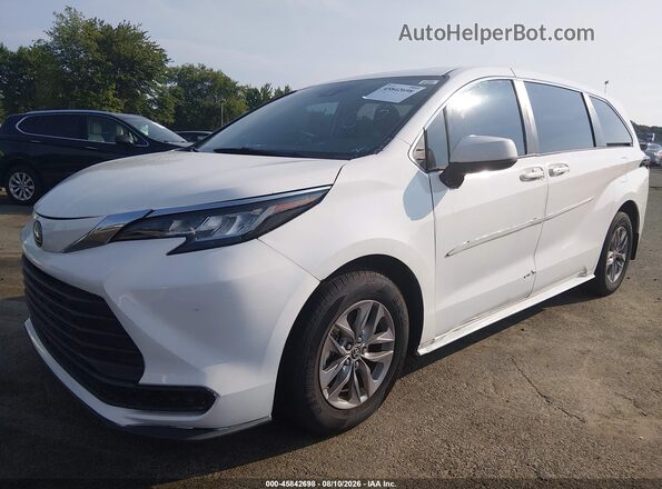 5TDKRKEC2MS007564 2021 TOYOTA SIENNA White წინა ხედი