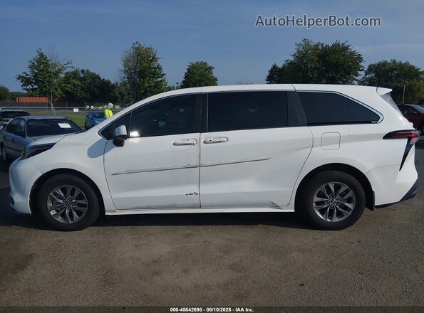 5TDKRKEC2MS007564 2021 TOYOTA SIENNA White სალონის 360-გრადუსიანი ხედი