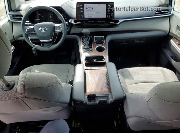 5TDKRKEC3MS045059 2021 TOYOTA SIENNA White Вид панелі приладів