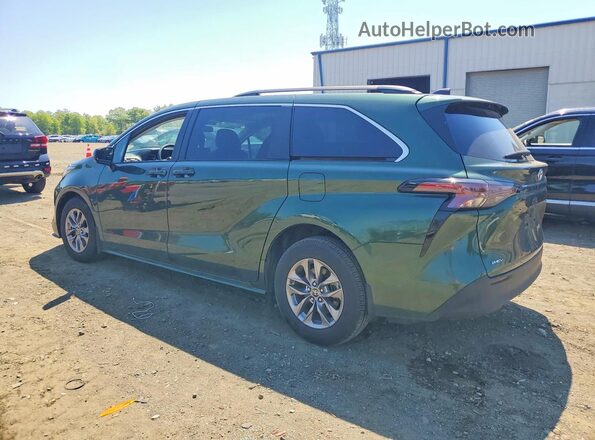 5TDKRKEC4SS239032 2025 TOYOTA SIENNA Green Հետևի ձախ