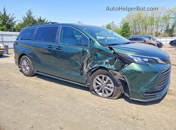 5TDKRKEC4SS239032 2025 TOYOTA SIENNA Green Առջևի աջ