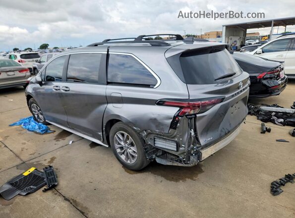 5TDKRKEC4TS293559 2026 TOYOTA SIENNA Gray Rear left