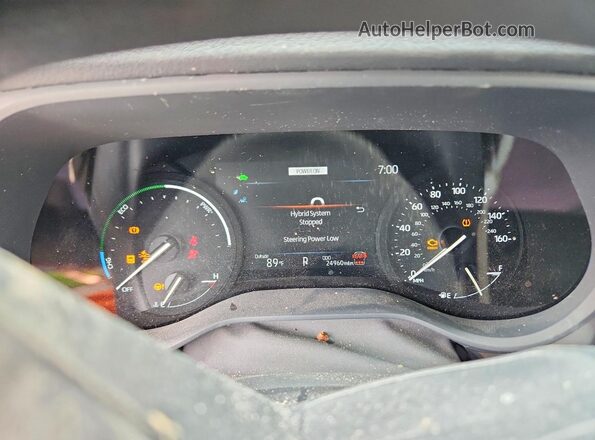 5TDKRKEC4TS293559 2026 TOYOTA SIENNA Gray Instrument cluster view