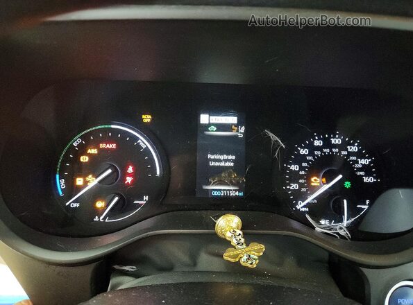5TDKRKEC5NS100662 2022 TOYOTA SIENNA Red Instrument cluster view