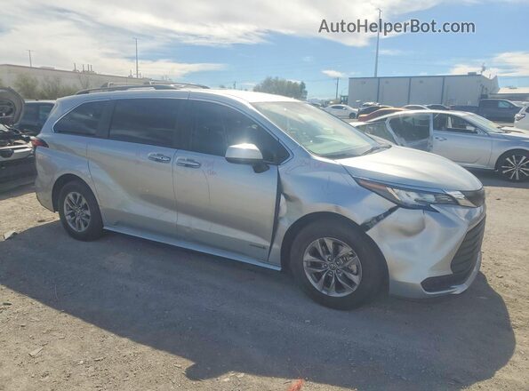 5TDKRKEC6MS049865 2021 TOYOTA SIENNA Gray Առջևի աջ