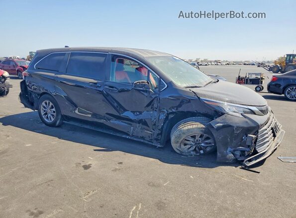 5TDKRKECXMS007764 2021 TOYOTA SIENNA Black წინა მარჯვენა