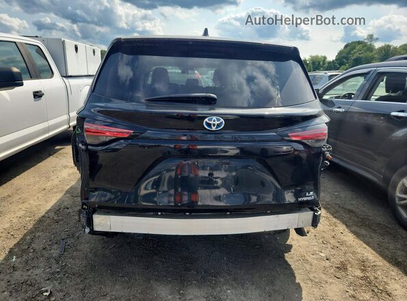 5TDKRKECXMS047181 2021 TOYOTA SIENNA Blue Հետևի տեսք