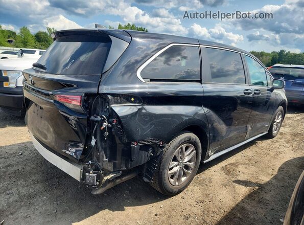 5TDKRKECXMS047181 2021 TOYOTA SIENNA Blue Հետևի աջ