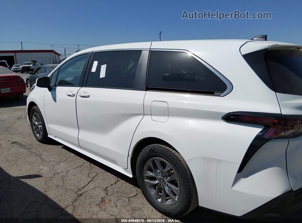 5TDKRKECXRS201864 2024 TOYOTA SIENNA Белый Панорамный вид салона 360°