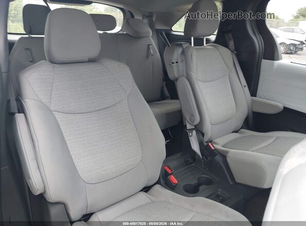 5TDKRKECXSS246874 2025 TOYOTA SIENNA White Vista de la etiqueta del VIN