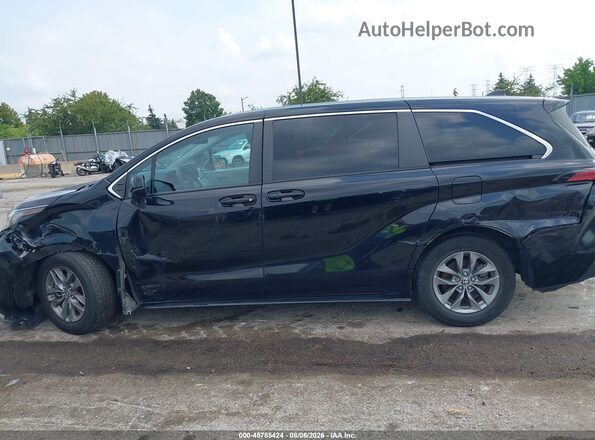 5TDKSKFC1MS013391 2021 TOYOTA SIENNA Black Սալոնի 360 աստիճան տեսք
