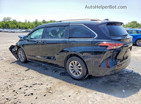 5TDKSKFC2MS039174 2021 TOYOTA SIENNA Черный Задняя левая четверть