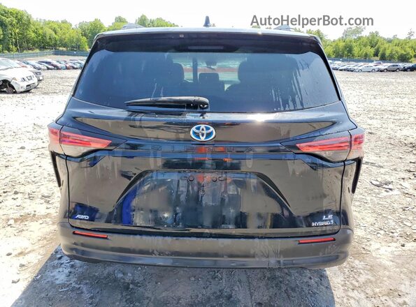 5TDKSKFC2MS039174 2021 TOYOTA SIENNA Черный Вид сзади