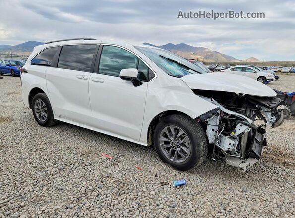 5TDKSKFC7SS165477 2025 TOYOTA SIENNA White წინა მარჯვენა