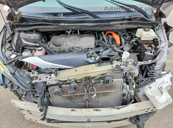 5TDKSKFC8MS035260 2021 TOYOTA SIENNA Brown Vista del compartimento del motor