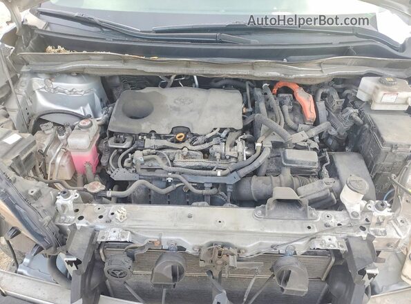 5TDKSKFC9MS028043 2021 TOYOTA SIENNA Silver უკანა სალონის ხედი