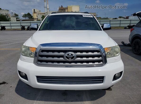 5TDKY5G13GS064120 2016 TOYOTA SEQUOIA White Դիմացի տեսք