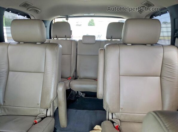 5TDKY5G13GS064120 2016 TOYOTA SEQUOIA White Հետևի նստատեղերի տեսք