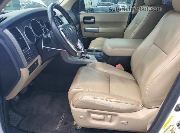 5TDKY5G13GS064120 2016 TOYOTA SEQUOIA White Սալոնի դիմացի տեսք