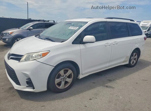 5TDKZ3DC0LS025566 2020 TOYOTA SIENNA White Tył lewy