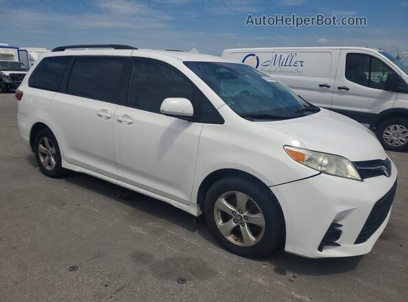 5TDKZ3DC0LS025566 2020 TOYOTA SIENNA White Widok z przodu