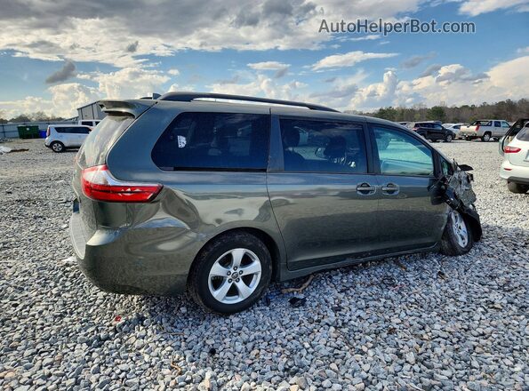 5TDKZ3DC0LS028371 2020 TOYOTA SIENNA Green Trasero derecho