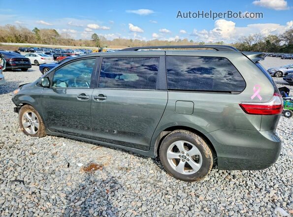 5TDKZ3DC0LS028371 2020 TOYOTA SIENNA Green Trasero izquierdo