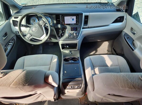 5TDKZ3DC0LS028371 2020 TOYOTA SIENNA Green Vista del salpicadero