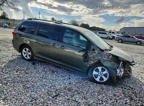 5TDKZ3DC0LS028371 2020 TOYOTA SIENNA Green Delantero derecho