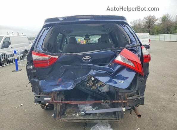 5TDKZ3DC0LS059183 2020 TOYOTA SIENNA Blue Вид ззаду