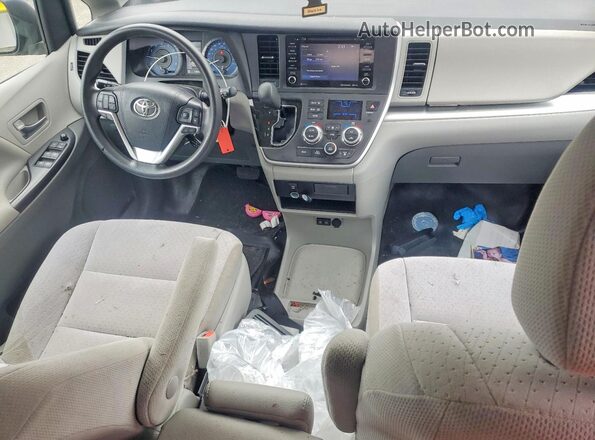 5TDKZ3DC0LS059183 2020 TOYOTA SIENNA Blue Вид панелі приладів
