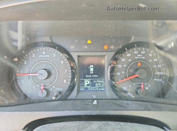 5TDKZ3DC1HS794715 2017 TOYOTA SIENNA Gray Widok zestawu wskaźników