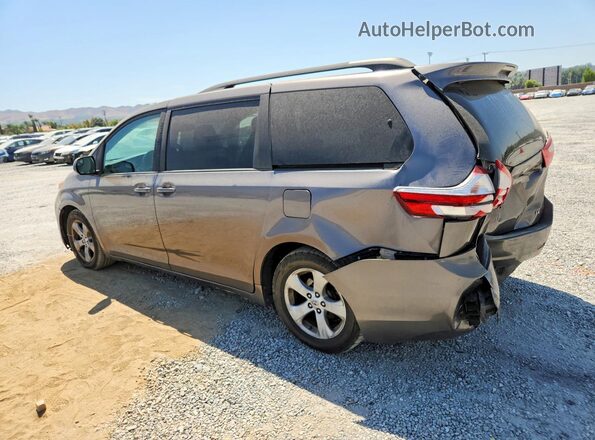 5TDKZ3DC1HS794715 2017 TOYOTA SIENNA Gray Tył lewy
