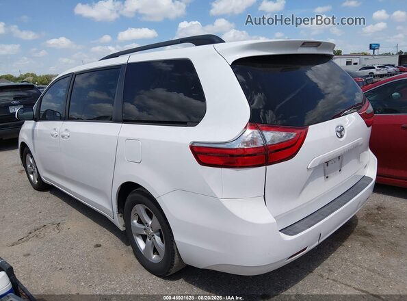 5TDKZ3DC1HS863502 2017 TOYOTA SIENNA White Rear left