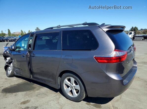 5TDKZ3DC1LS040013 2020 TOYOTA SIENNA Gray Rear left