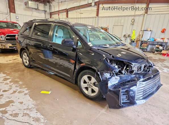 5TDKZ3DC1LS040450 2020 TOYOTA SIENNA Black Przód prawy