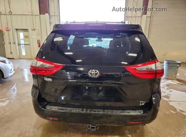 5TDKZ3DC1LS040450 2020 TOYOTA SIENNA Black Widok z tyłu