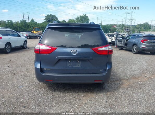 5TDKZ3DC2HS849379 2017 TOYOTA SIENNA Gray 