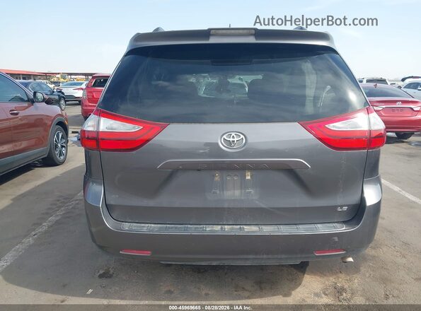 5TDKZ3DC2JS924524 2018 TOYOTA SIENNA Gray 
