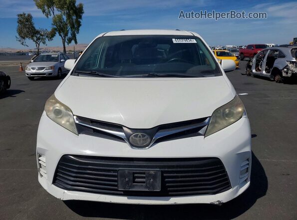 5TDKZ3DC2KS013286 2019 TOYOTA SIENNA White Вид спереду