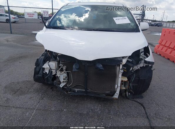 5TDKZ3DC2KS987687 2019 TOYOTA SIENNA White Вид спереду
