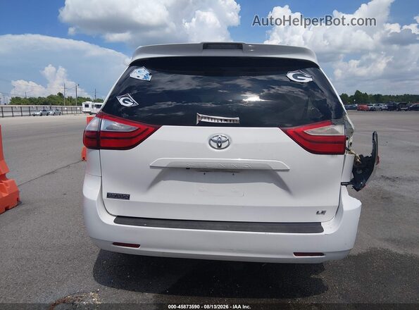 5TDKZ3DC2KS987687 2019 TOYOTA SIENNA White 