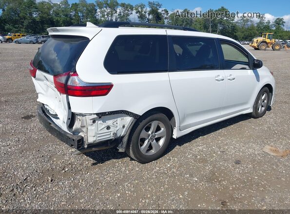 5TDKZ3DC2KS994350 2019 TOYOTA SIENNA Белый Задняя правая четверть