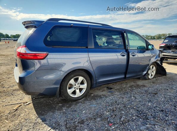 5TDKZ3DC3HS857507 2017 TOYOTA SIENNA Серый Задняя правая четверть