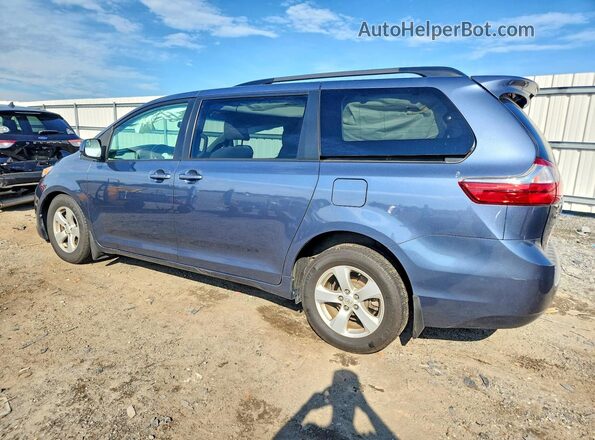 5TDKZ3DC3HS857507 2017 TOYOTA SIENNA Серый Задняя левая четверть