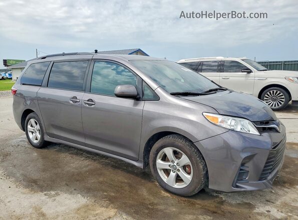 5TDKZ3DC3JS948198 2018 TOYOTA SIENNA Gray Przód prawy