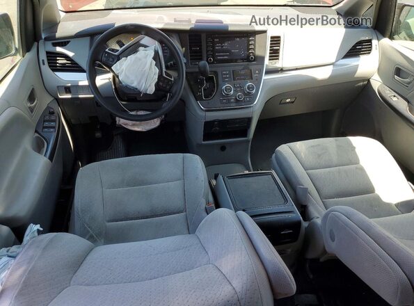5TDKZ3DC3KS008744 2019 TOYOTA SIENNA Burgundy Вид панелі приладів