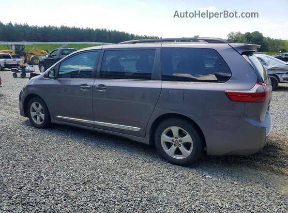 5TDKZ3DC3LS058318 2020 TOYOTA SIENNA Charcoal Հետևի ձախ
